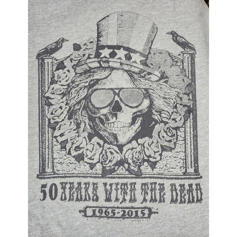 Fare Thee Well Grateful Dead Shirt July 3, 4, 5, 2015 Uncle Sam Skeleton Small